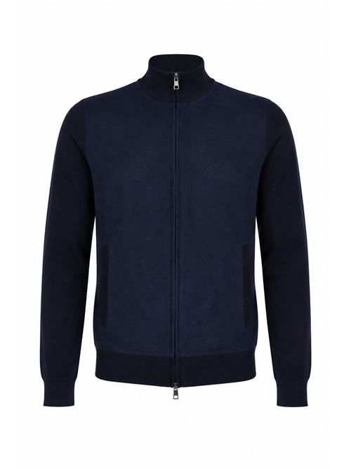 Giacca in maglia di cotone Paolo Nero | 3612560010